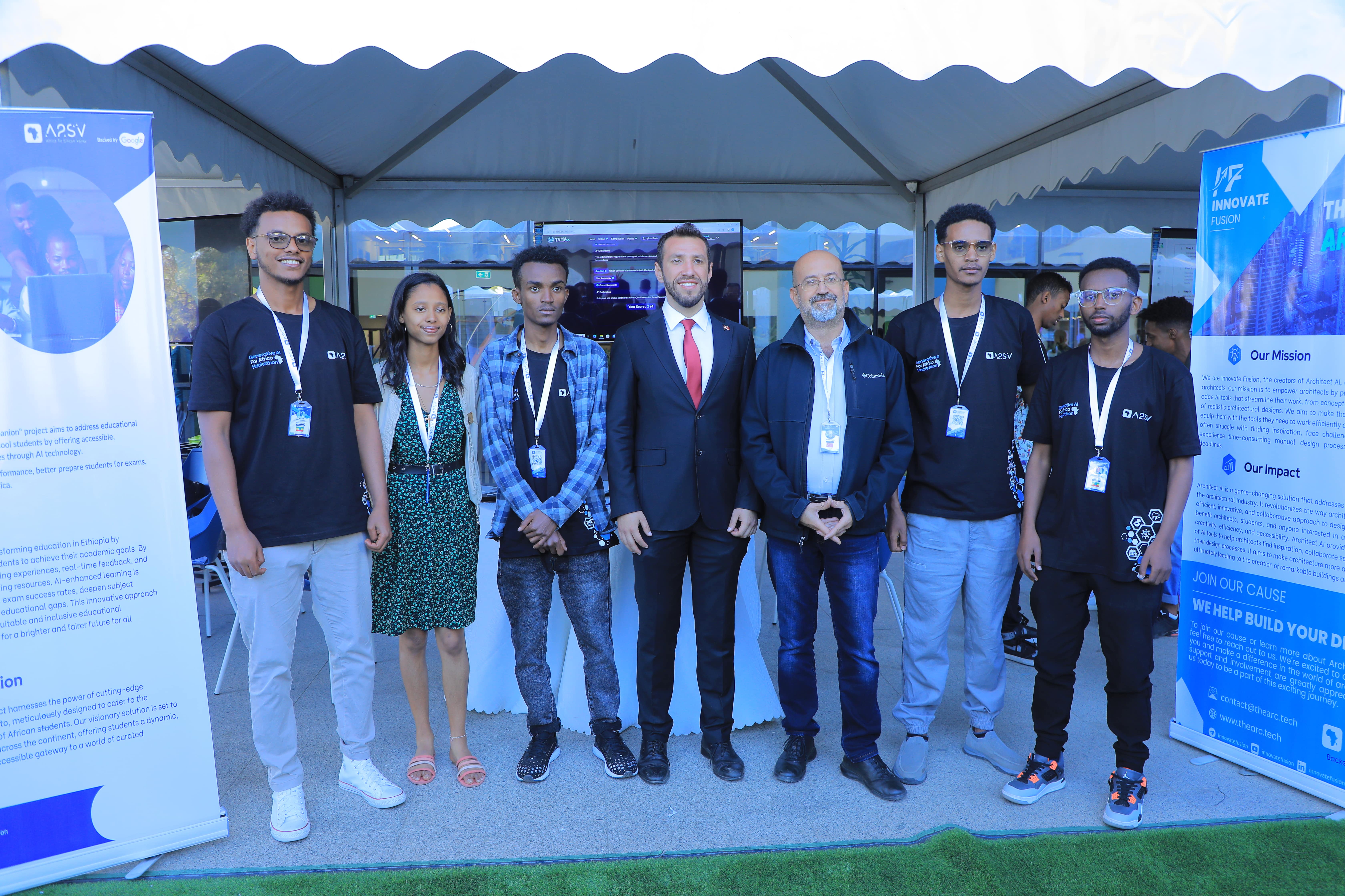 A2SV AI Hackathon 2023 finalist team